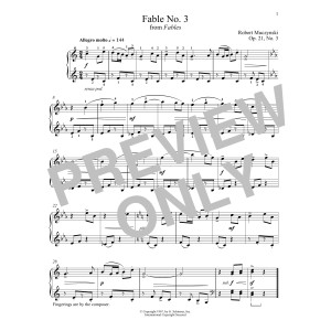 Fable No. 3, Op. 21